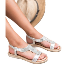 Emaks Espadrillas Slip On Sandali grigio 2