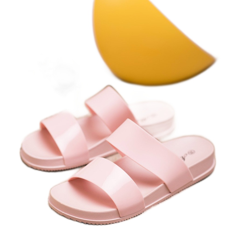 SHELOVET Pantofole di gomma alla moda rosa 2