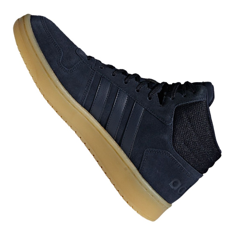 Scarpe da basket adidas Hoops 2.0 Mid M F34798 blu navy blu navy 1