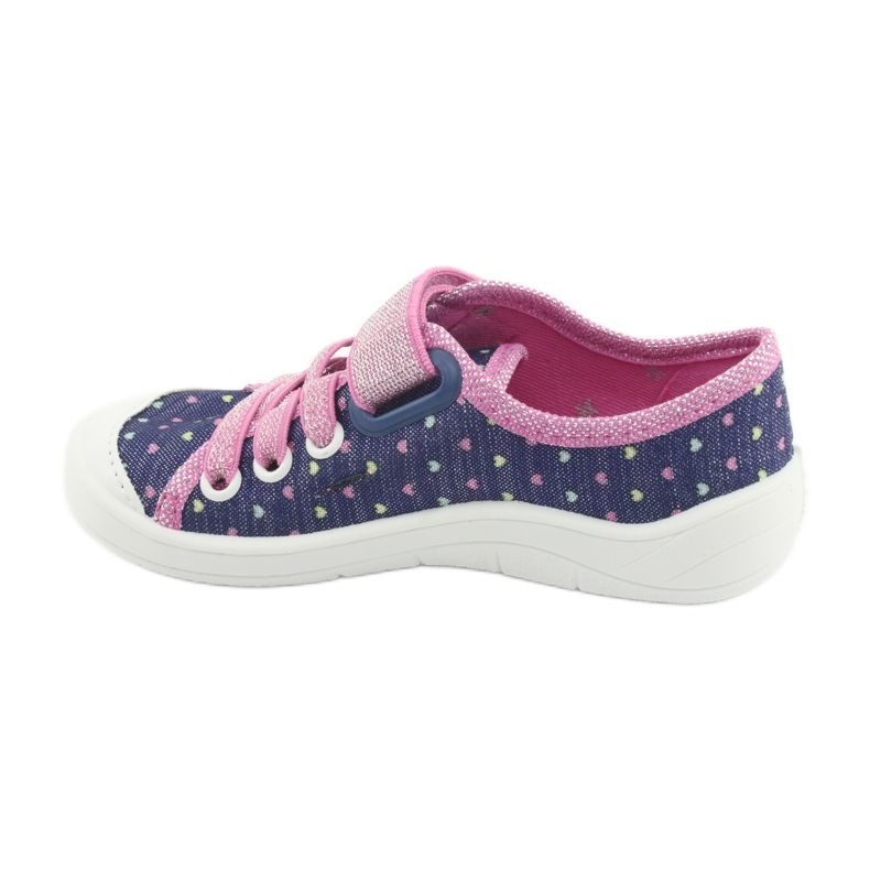 Scarpe per bambini Befado 251X135 blu navy rosa grigio 2