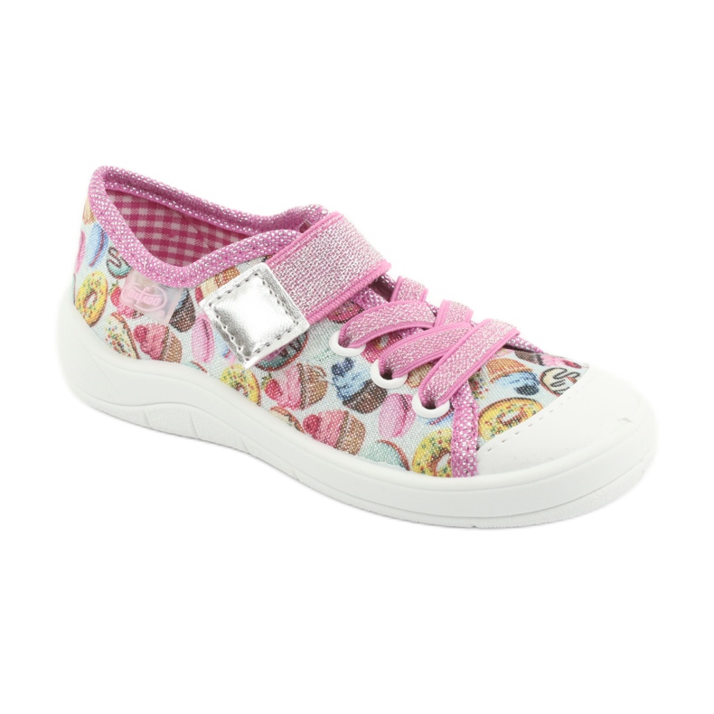 Scarpe per bambini Befado 251X134 blu rosa grigio giallo 1