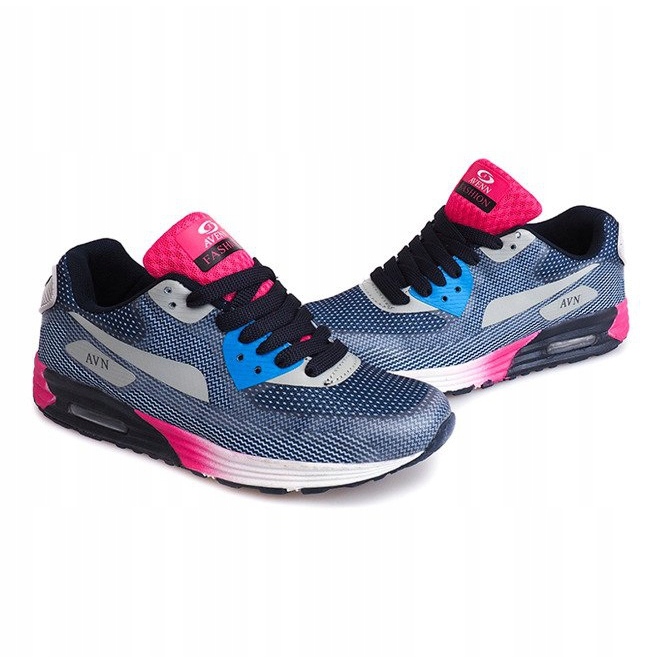 Sneakers Sportive B49-6 Blu multicolore 1