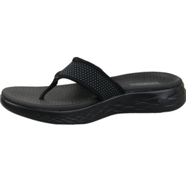 Infradito Skechers On The Go 600 W 15300-BBK nero 1