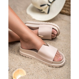 SHELOVET Pantofole Sulla Piattaforma rosa 1
