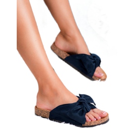 Super Me Pantofole nere alla moda nero 1