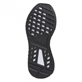 Adidas Originals Deerupt Runner Jr CG6840 scarpe bianca nero 1