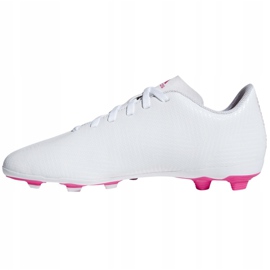 Scarpe da calcio Adidas Nemeziz 18.4 FxG Jr CM8511 multicolore bianco 2