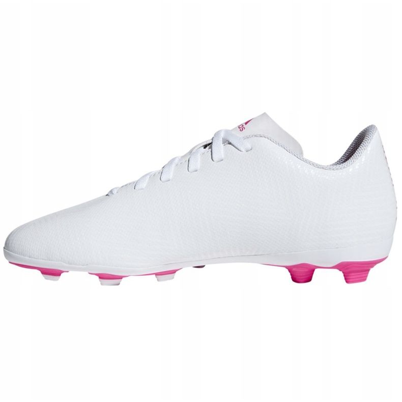 Scarpe da calcio Adidas Nemeziz 18.4 FxG Jr CM8511 multicolore bianca 2