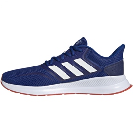 Scarpe da corsa adidas Runfalcon M EF0150 blu 1