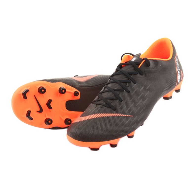 Nike Mercurial Vapor 12 Academy Fg M AH7375-081 scarpe da calcio nero 4