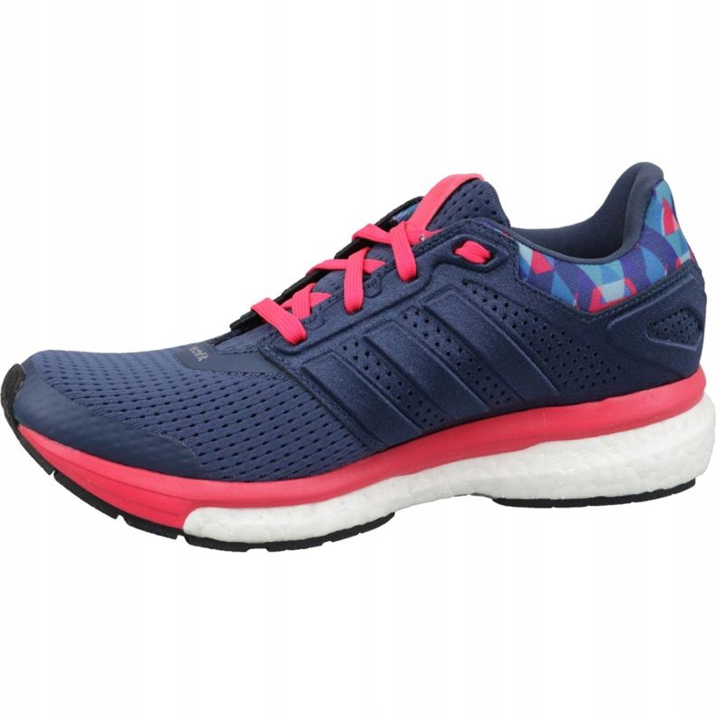 Scarpe Adidas Supernova Glide 8 Gfx W AQ5059 blu navy 1