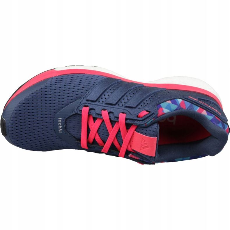 Scarpe Adidas Supernova Glide 8 Gfx W AQ5059 blu navy 2