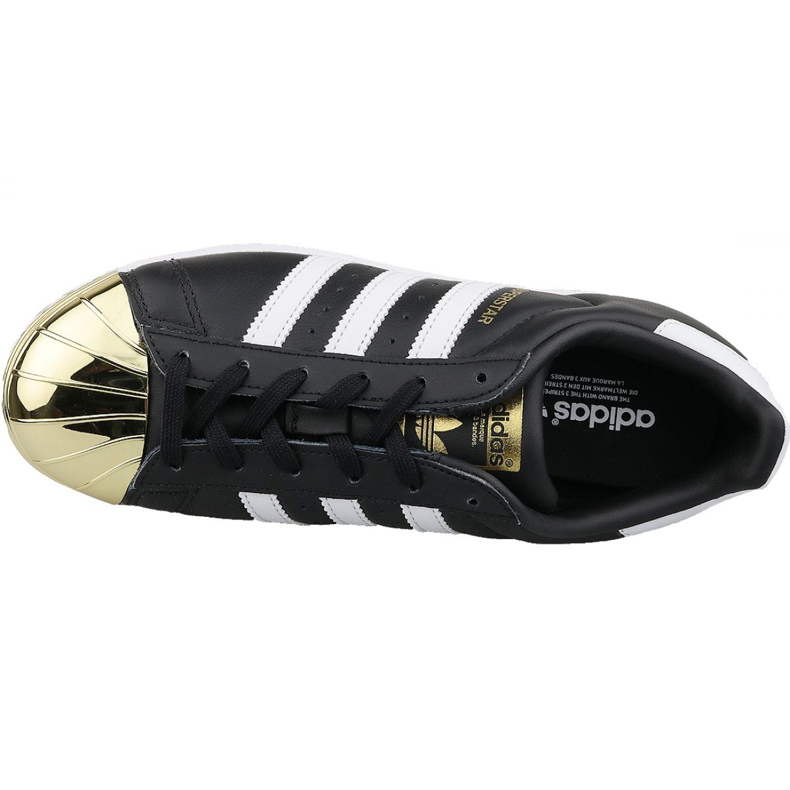 Adidas Superstar W Metal Toe W BB5115 scarpe nero 2
