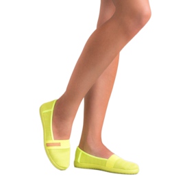 SHELOVET Slip al neon giallo 1