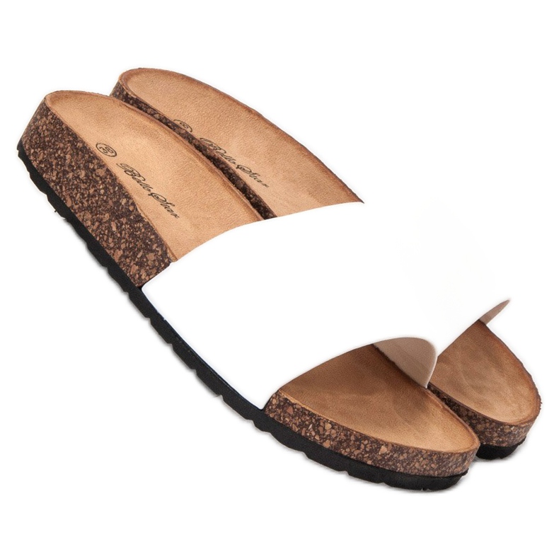 Bello Star Pantofole Bianche Classiche bianca 1