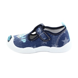 American Club Sneaker bambino inserto in pelle TEN12 blu navy blu grigio 2