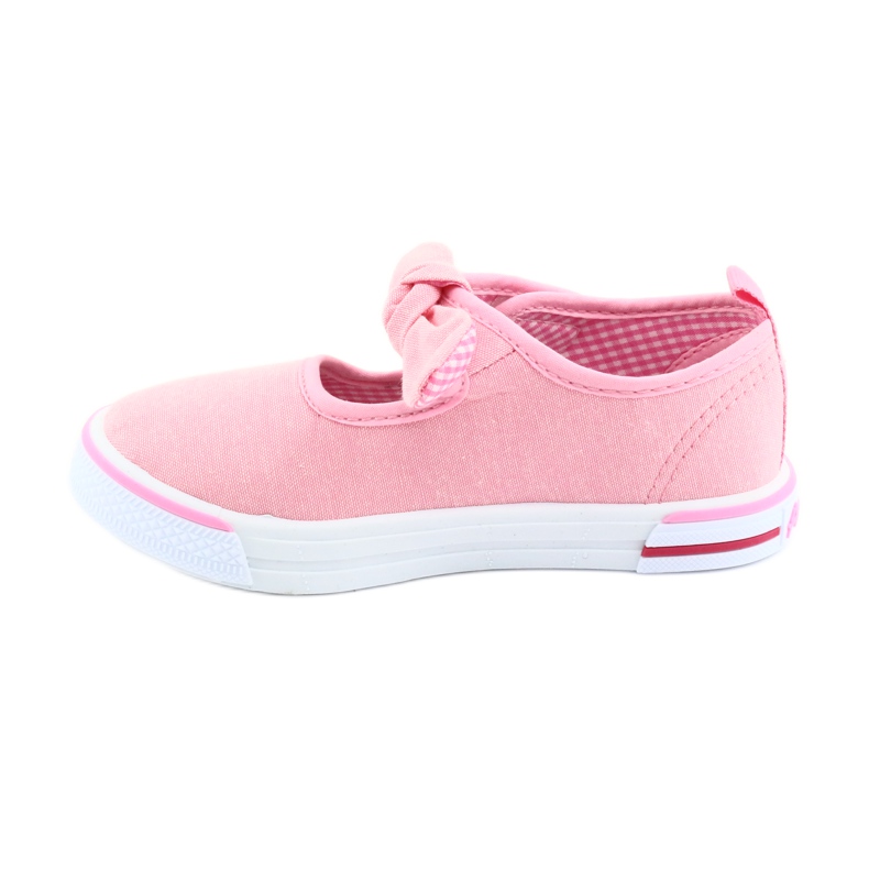 American Club Sneakers con fiocco TEN42 rosa 2