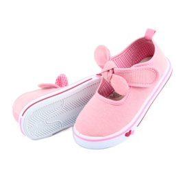 American Club Sneakers con fiocco TEN42 rosa 5