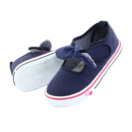 American Club Sneakers con fiocco TEN42 blu navy 5