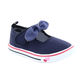 American Club Sneakers con fiocco TEN42 blu navy 1