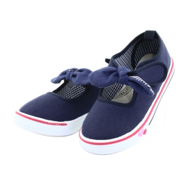 American Club Sneakers con fiocco TEN42 blu navy 3