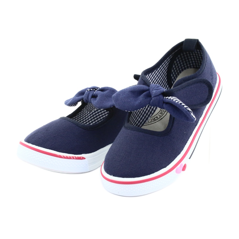 American Club Sneakers con fiocco TEN42 blu navy 3