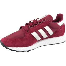 Scarpe Adidas Forest Grove M CG5674 rosso 1