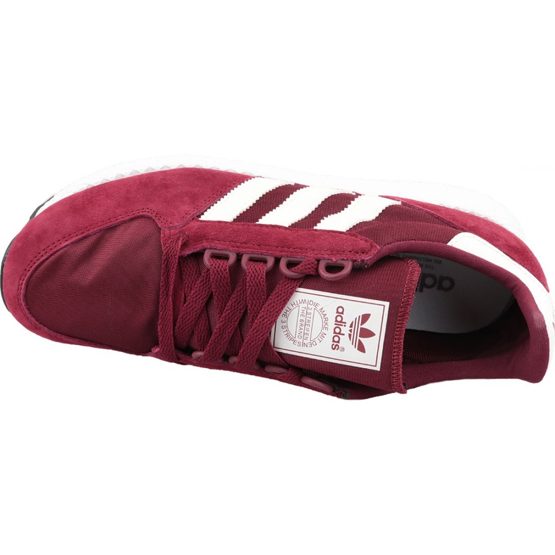 Scarpe Adidas Forest Grove M CG5674 rosso 2