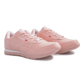 Sneakers sportive rosa classiche 1