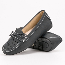 SHELOVET Mocassini casual grigio 1
