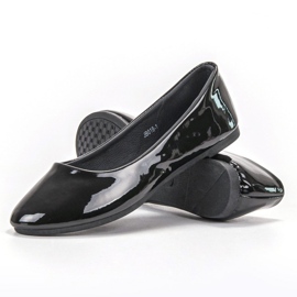 Ballerine VICES laccate nero 1