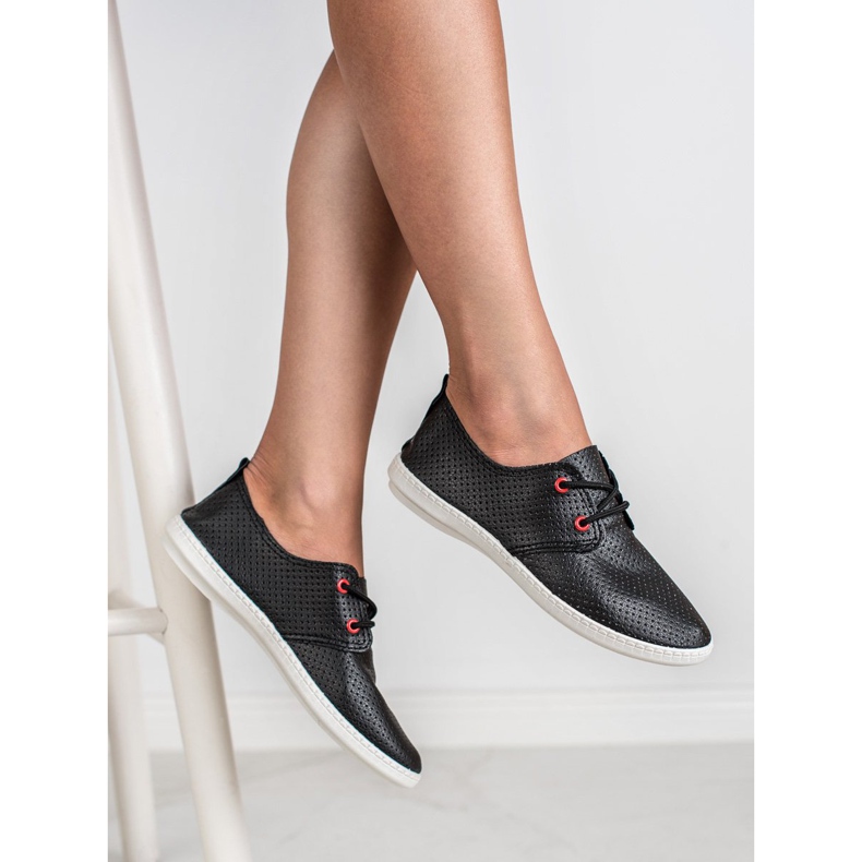 SHELOVET Scarpe da ginnastica nere nero 1
