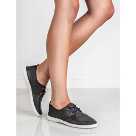 SHELOVET Scarpe da ginnastica nere nero 2