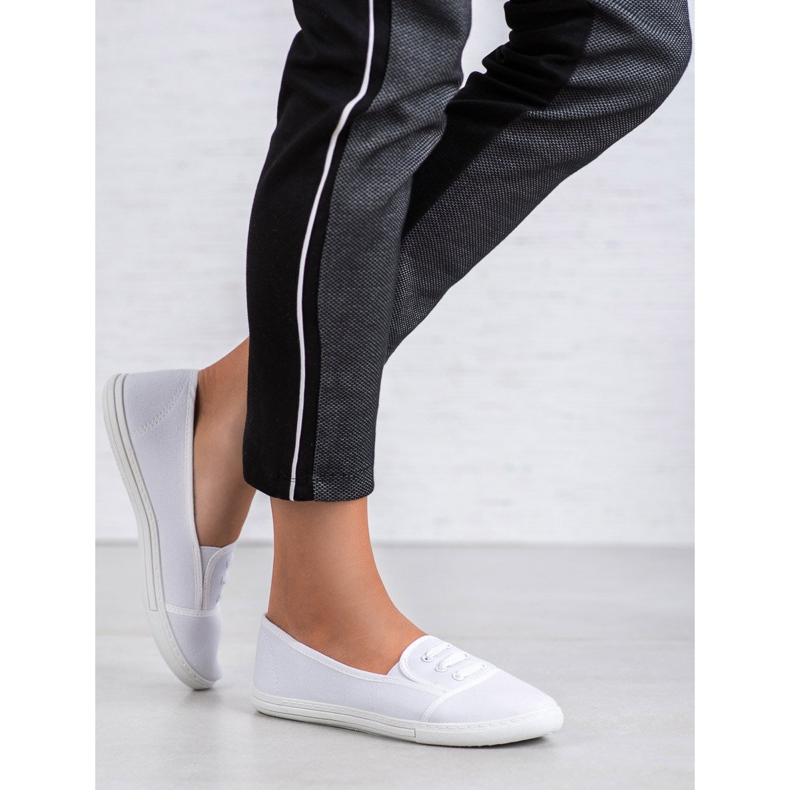 Balada Sneakers slip-on bianca 2