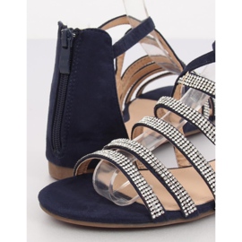 Sandali blu navy da donna LL6339 Blue 1