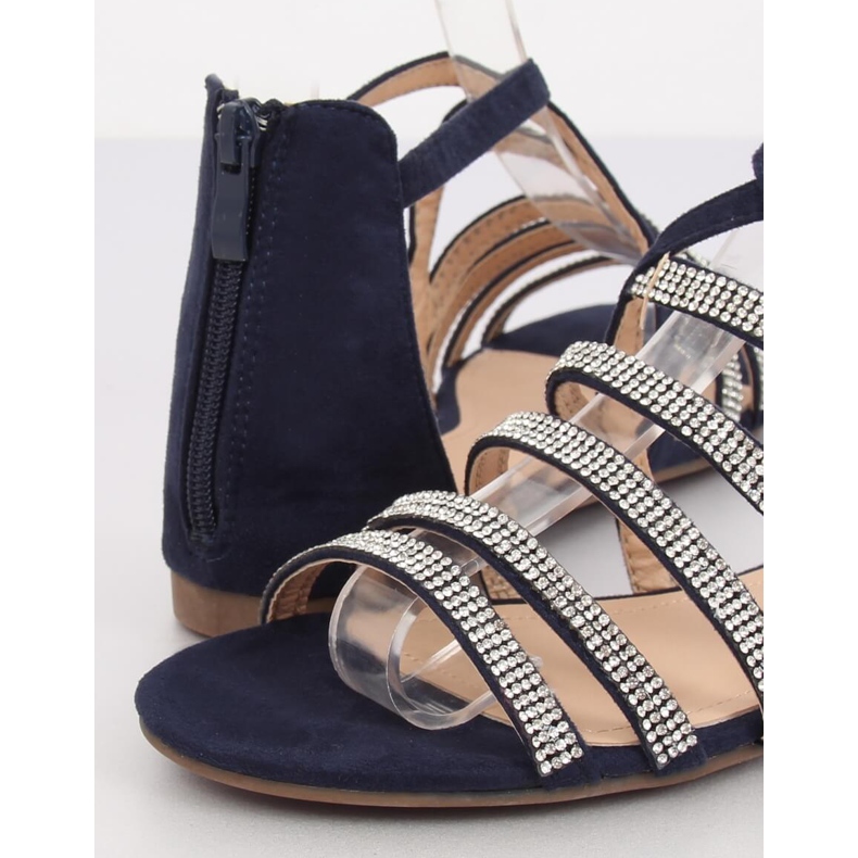 Sandali blu navy da donna LL6339 Blue 1