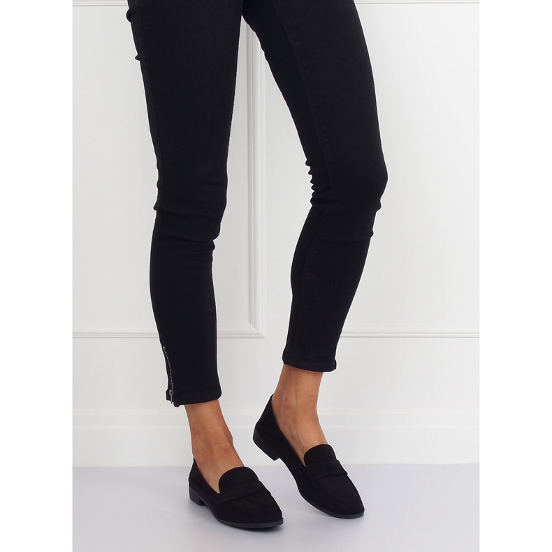 Mocassini da donna neri MB188-117 Black nero 2