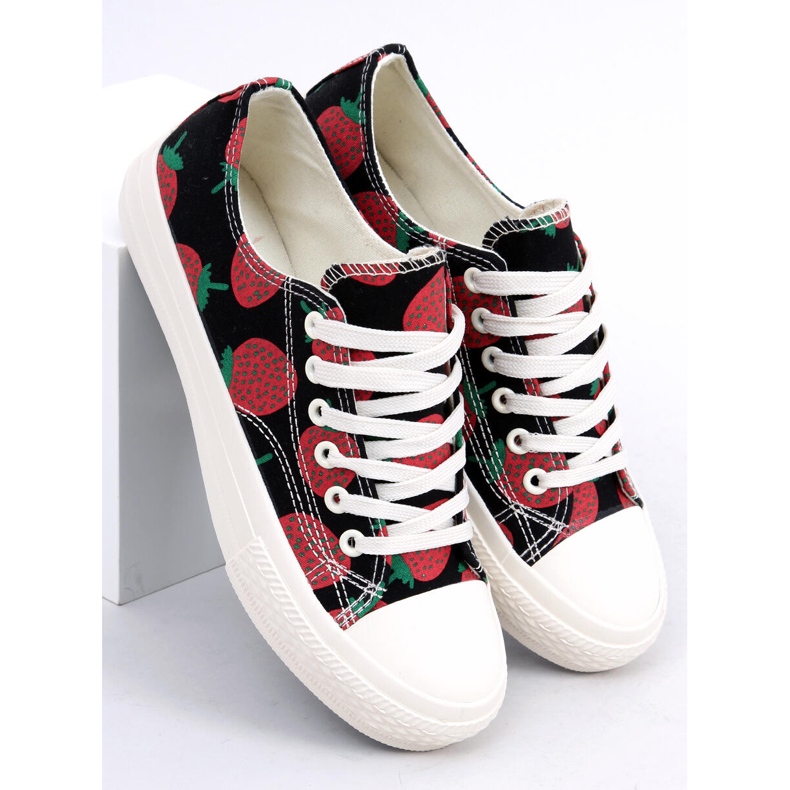 Sneakers nere fragola XL-21 Black nero 1
