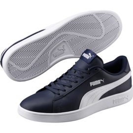 Scarpe Puma Smash v2 LM 365215 05 blu navy 2