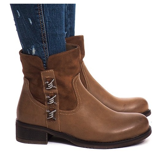 Stivali caldi 4417 Camel marrone 1