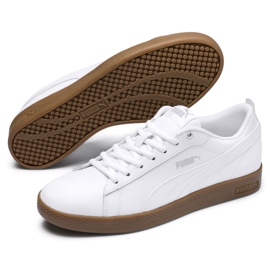 Puma Smash v2 LW 365208 12 scarpe bianche bianca 2