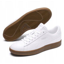 Puma Smash v2 LM 365215 13 scarpe bianche bianco 2