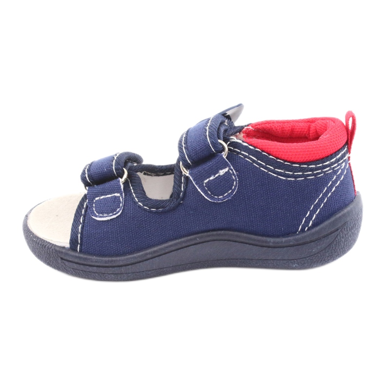 Sandali da bambino blu navy American Club TEN36 rosso 2