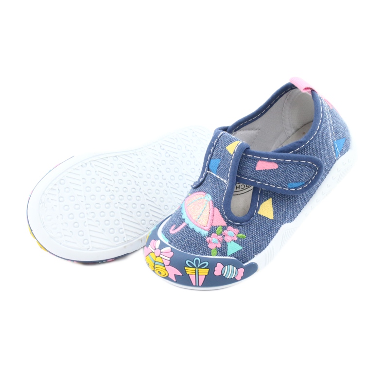 Sneakers American Club in pelle inserto TEN30 blu rosa 5