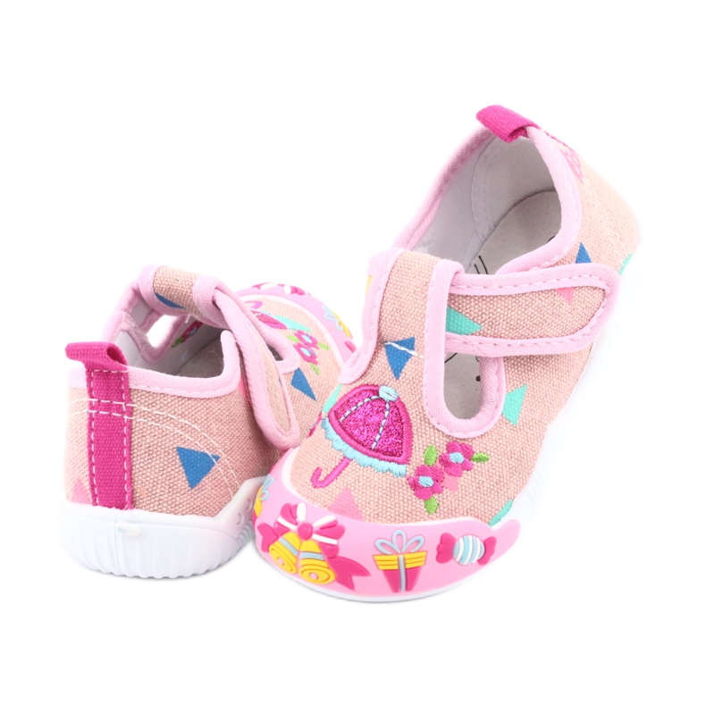 Sneakers American Club in pelle inserto TEN30 rosa marrone blu 4