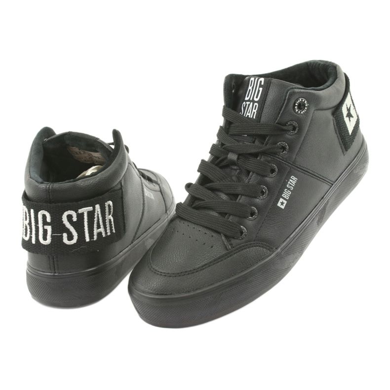 Big Star 274351 sneakers alte nere nero 4