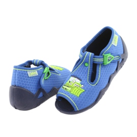 Scarpe per bambini Befado 217P094 blu verde 4