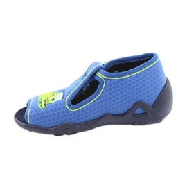 Scarpe per bambini Befado 217P094 blu verde 2