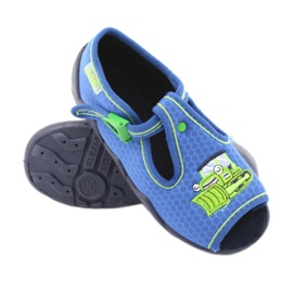 Scarpe per bambini Befado 217P094 blu verde 3