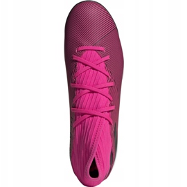 Scarpe da calcio adidas Nemeziz 19.3 Tf M F34426 rosa nero 2